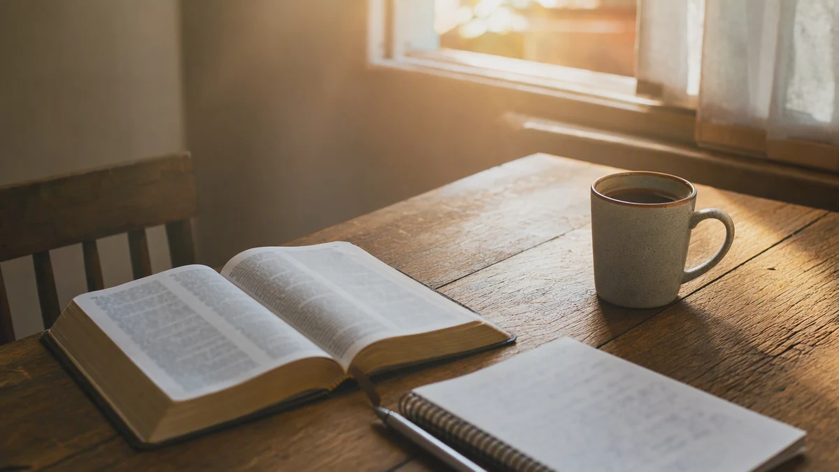 Como fazer um devocional diário: um método simples de 15 minutos