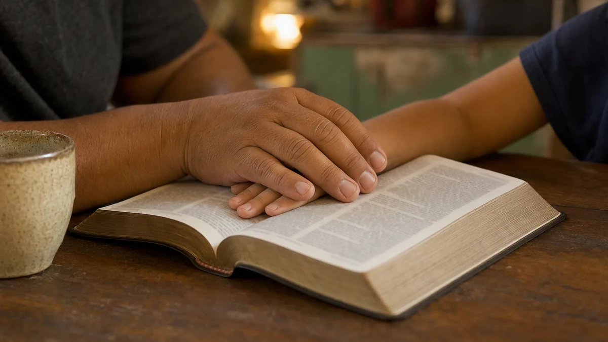 Como ensinar a fé aos filhos em casa, sem transformar Deus em obrigação